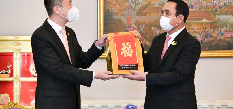 ‘ไทย-จีน’ชื่นมื่นอวยพร’ตรุษจีน’ พร้อมส่ง’วัคซีน’ถึงไทยเร็วที่สุด